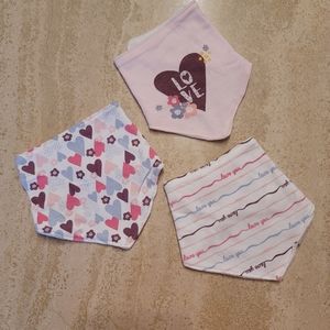Sandy and Simon Baby Bandana Bibs